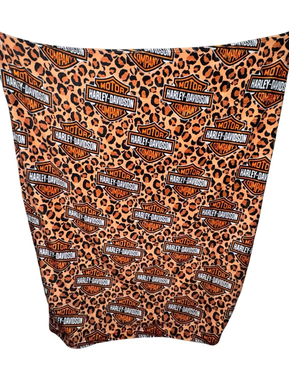 Harley Davidson 50x60 Minky Plush Blanket